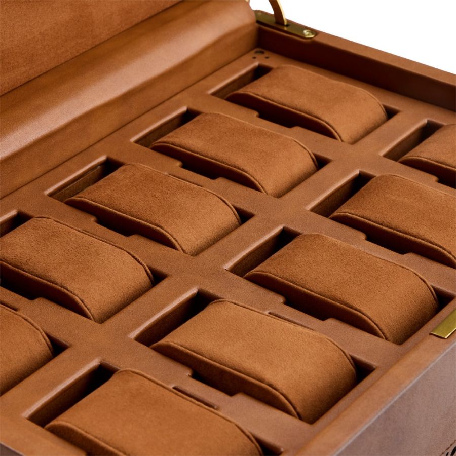 Brogue 10 Piece Watch Box
